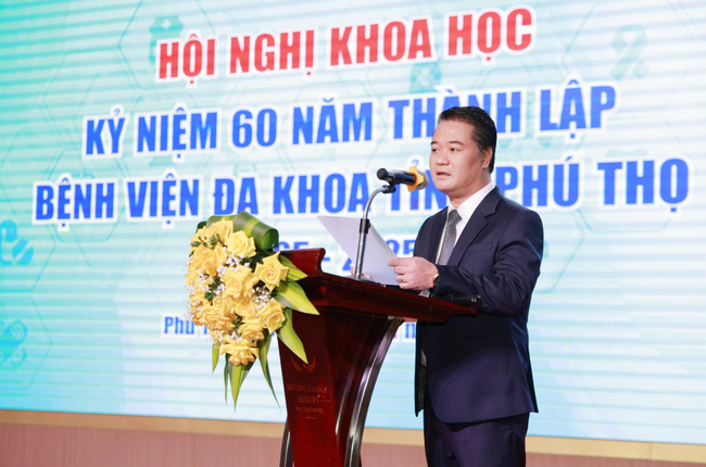 Hội nghị khoa học chào mừng 60 năm thành lập Bệnh viện Đa khoa tỉnh Phú Thọ- Ảnh 4.