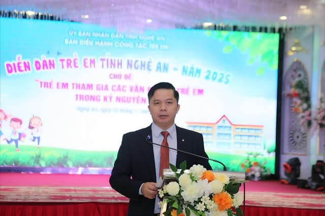 Nghệ An gửi thông điệp mạnh mẽ tại Diễn đàn Trẻ em 2025: Không trẻ nào bị bỏ lại phía sau- Ảnh 2. Nghệ An gửi thông điệp mạnh mẽ tại Diễn đàn Trẻ em 2025: Không trẻ nào bị bỏ lại phía sau- Ảnh 2.