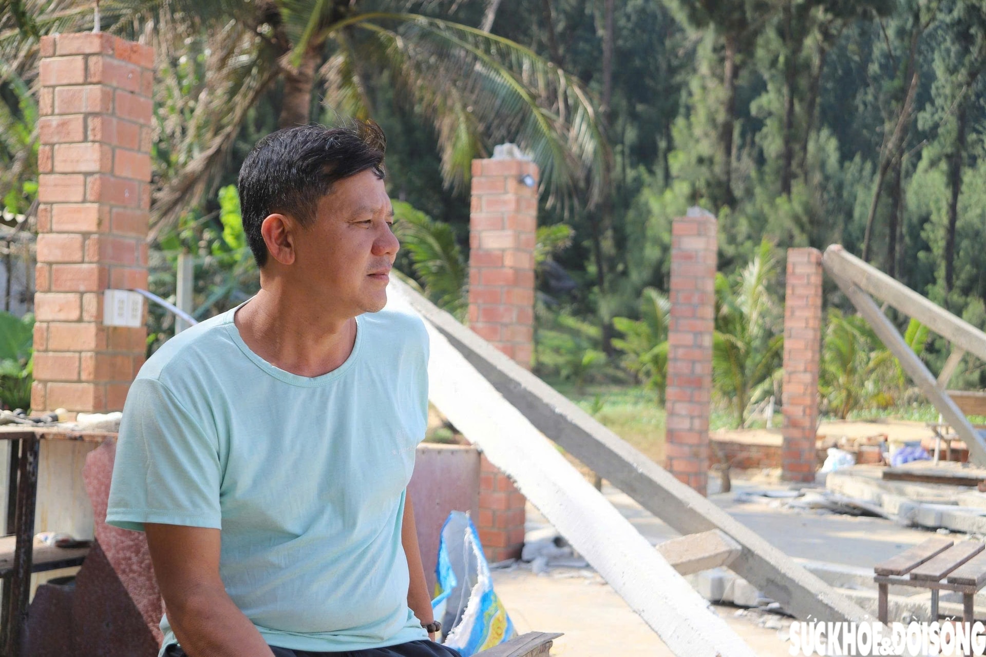 Bãi biển Hàm Rồng tan hoang sau các đợt mưa bão- Ảnh 6. Bãi biển Hàm Rồng tan hoang sau các đợt mưa bão- Ảnh 6.