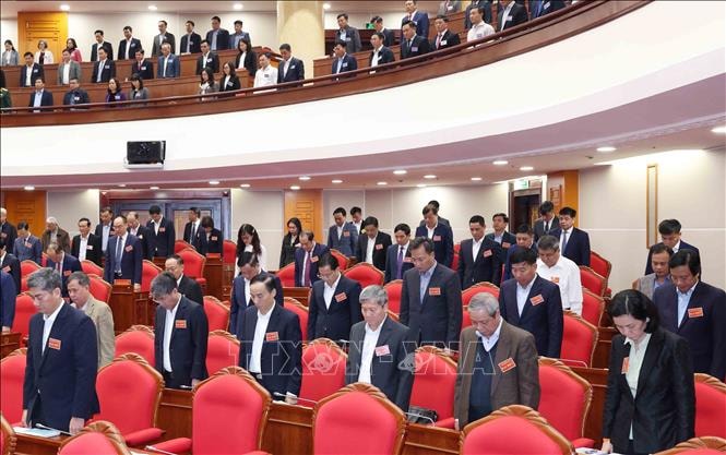 Tổng Bí thư Tô Lâm và các đại biểu ủng hộ đồng bào bão lũ- Ảnh 2.