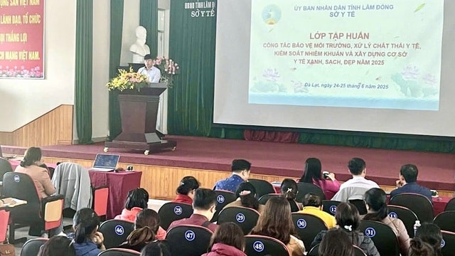 Lâm Đồng: Tăng cường công tác quản lý chất thải y tế- Ảnh 1. Lâm Đồng: Tăng cường công tác quản lý chất thải y tế- Ảnh 1.