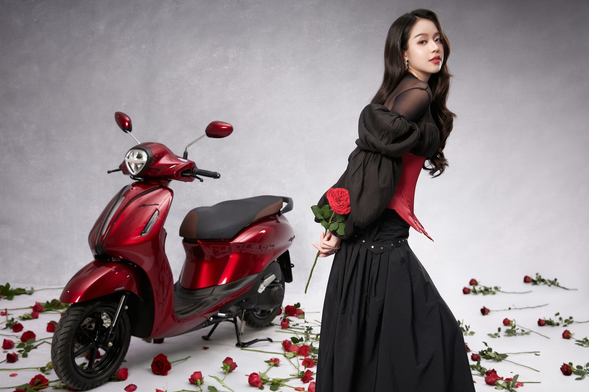 Yamaha Grande sở hữu thiết kế thanh lịch, hiện đại.