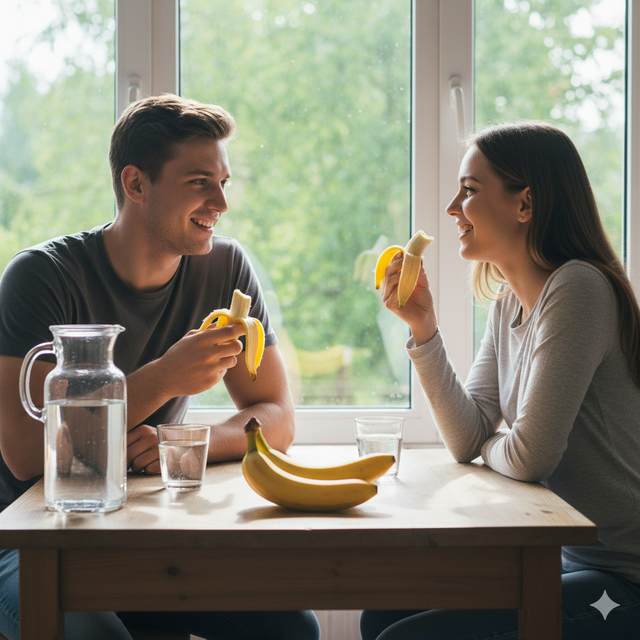 Điều gì xảy ra khi ăn chuối lúc bụng đói?- Ảnh 1.