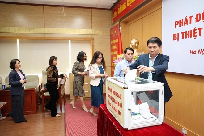 Bộ Y tế phát động ủng hộ đồng bào miền Trung, Tây Nguyên bị thiệt hại do bão, lũ - Ảnh 5.