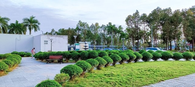 Bệnh viện Đa khoa Châu Đốc, An Giang không gian xanh, nơi người dân yên tâm đến chữa bệnh- Ảnh 3.