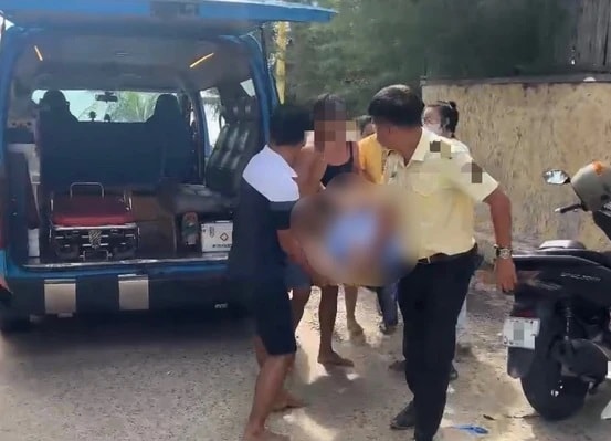 Nam du khách Nga bị sóng cuốn tử vong ở biển Mũi Né- Ảnh 1. Nam du khách Nga bị sóng cuốn tử vong ở biển Mũi Né- Ảnh 1.