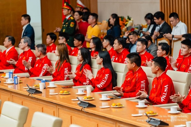 Herbalife Việt Nam đồng hành cùng Ủy ban Olympic Việt Nam tổ chức Lễ Xuất Quân của Đoàn Thể Thao Việt Nam tham dự SEA Games 33- Ảnh 3. Herbalife Việt Nam đồng hành cùng Ủy ban Olympic Việt Nam tổ chức Lễ Xuất Quân của Đoàn Thể Thao Việt Nam tham dự SEA Games 33- Ảnh 3.