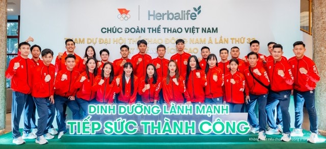Herbalife Việt Nam đồng hành cùng Ủy ban Olympic Việt Nam tổ chức Lễ Xuất Quân của Đoàn Thể Thao Việt Nam tham dự SEA Games 33- Ảnh 5. Herbalife Việt Nam đồng hành cùng Ủy ban Olympic Việt Nam tổ chức Lễ Xuất Quân của Đoàn Thể Thao Việt Nam tham dự SEA Games 33- Ảnh 5.