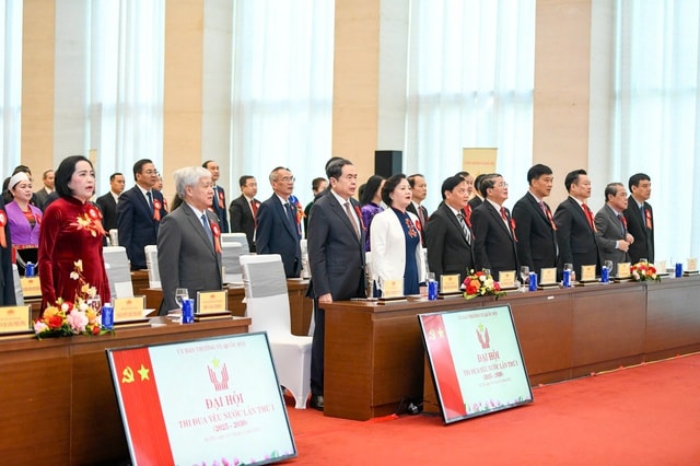 Chủ tịch Quốc hội: Thúc đẩy đổi mới lập pháp, giám sát và hoàn thiện thể chế bằng phong trào thi đua yêu nước- Ảnh 1.