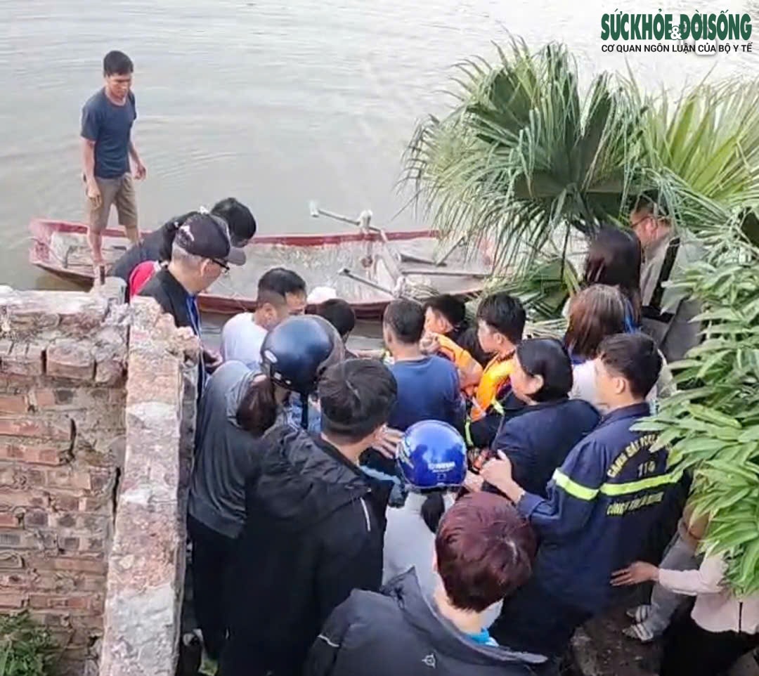 Đi câu cá, học sinh lớp 5 trượt chân xuống sông Cửu An tử vong- Ảnh 1.