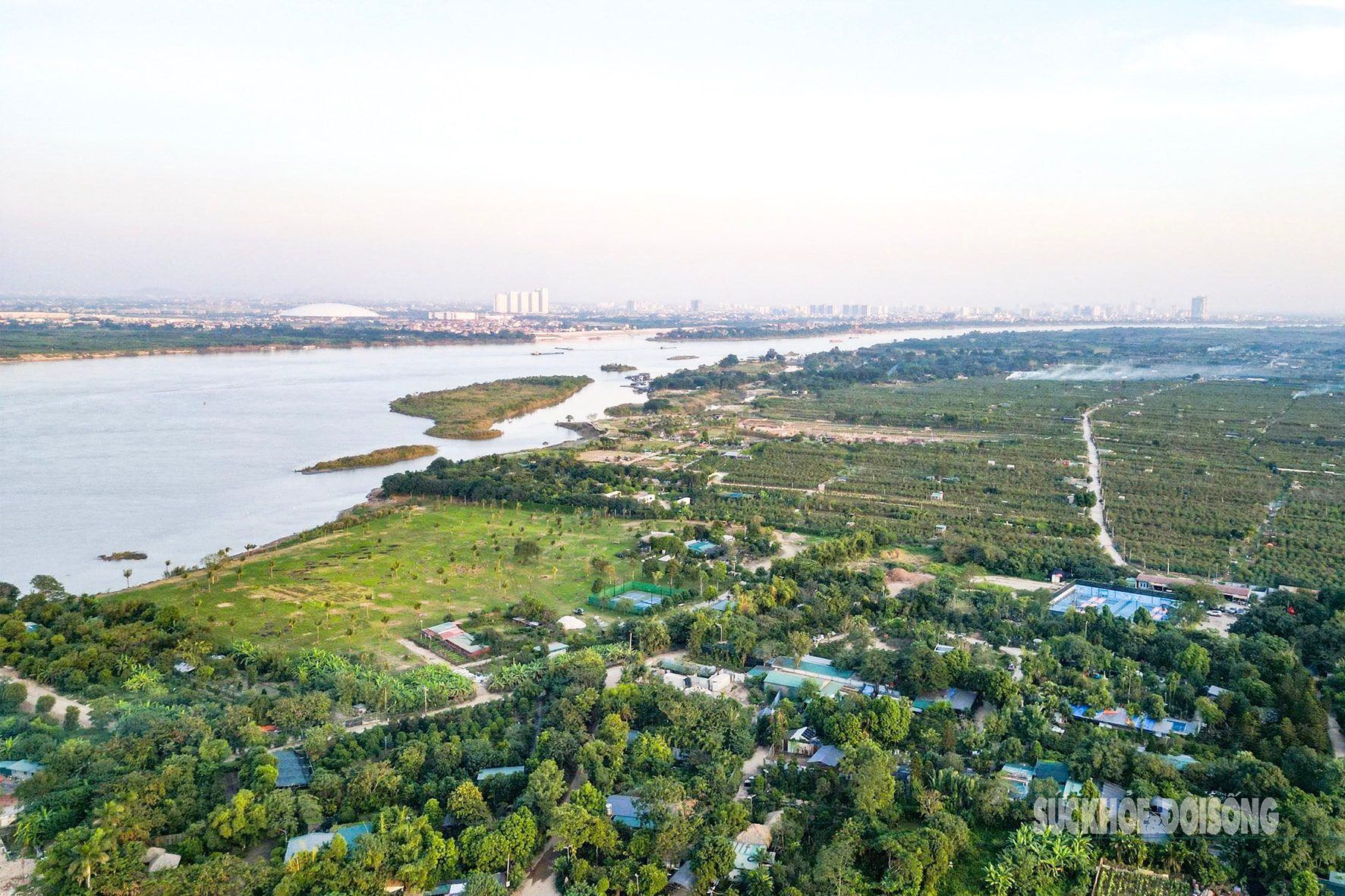 Bãi bồi sông Hồng trước ngày hình thành đại lộ 338.000 tỷ đồng- Ảnh 2. Bãi bồi sông Hồng trước ngày hình thành đại lộ 338.000 tỷ đồng- Ảnh 2.