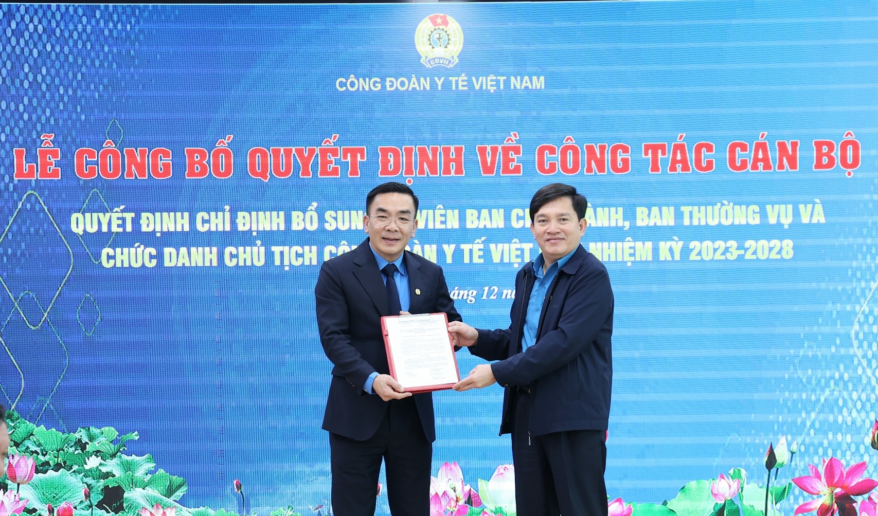 Ông Nguyễn Lương Tâm là tân Chủ tịch Công đoàn Y tế Việt Nam- Ảnh 1.