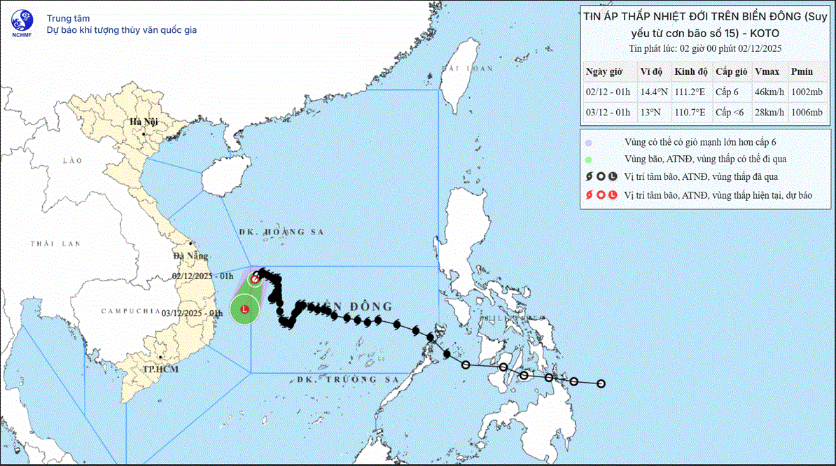 Diễn biến đợt mưa ở miền Trung do hoàn lưu của bão số 15- Ảnh 1. Diễn biến đợt mưa ở miền Trung do hoàn lưu của bão số 15- Ảnh 1.