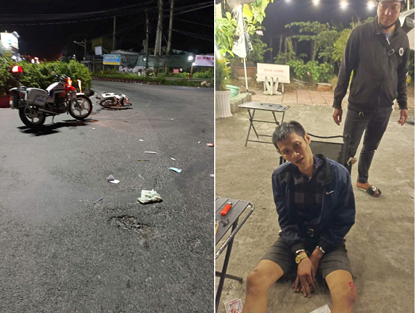 Bất ngờ bị kiểm tra, kẻ trộm nhảy sang xe đồng bọn vẫn không thoát- Ảnh 1. Bất ngờ bị kiểm tra, kẻ trộm nhảy sang xe đồng bọn vẫn không thoát- Ảnh 1.