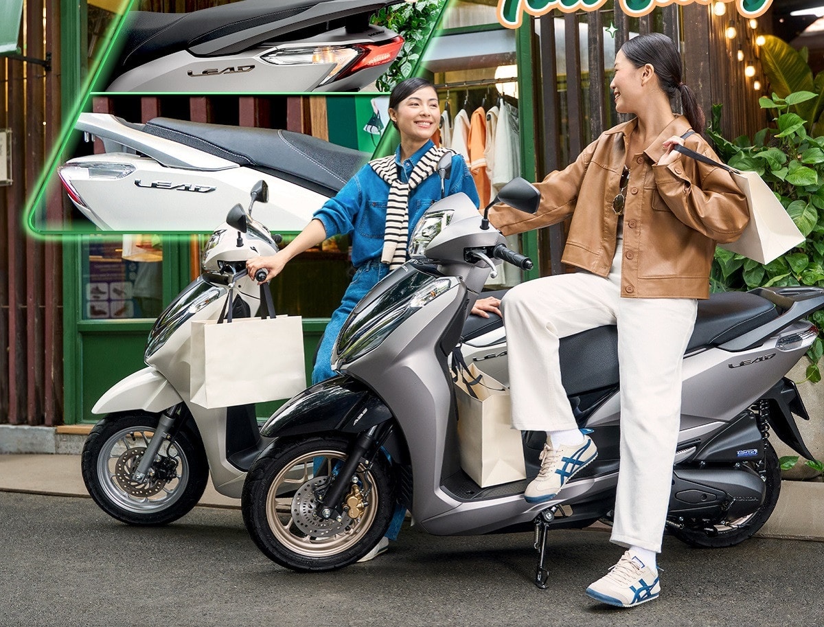 Honda Lead phiên bản đặc biệt. (Ảnh: Honda)