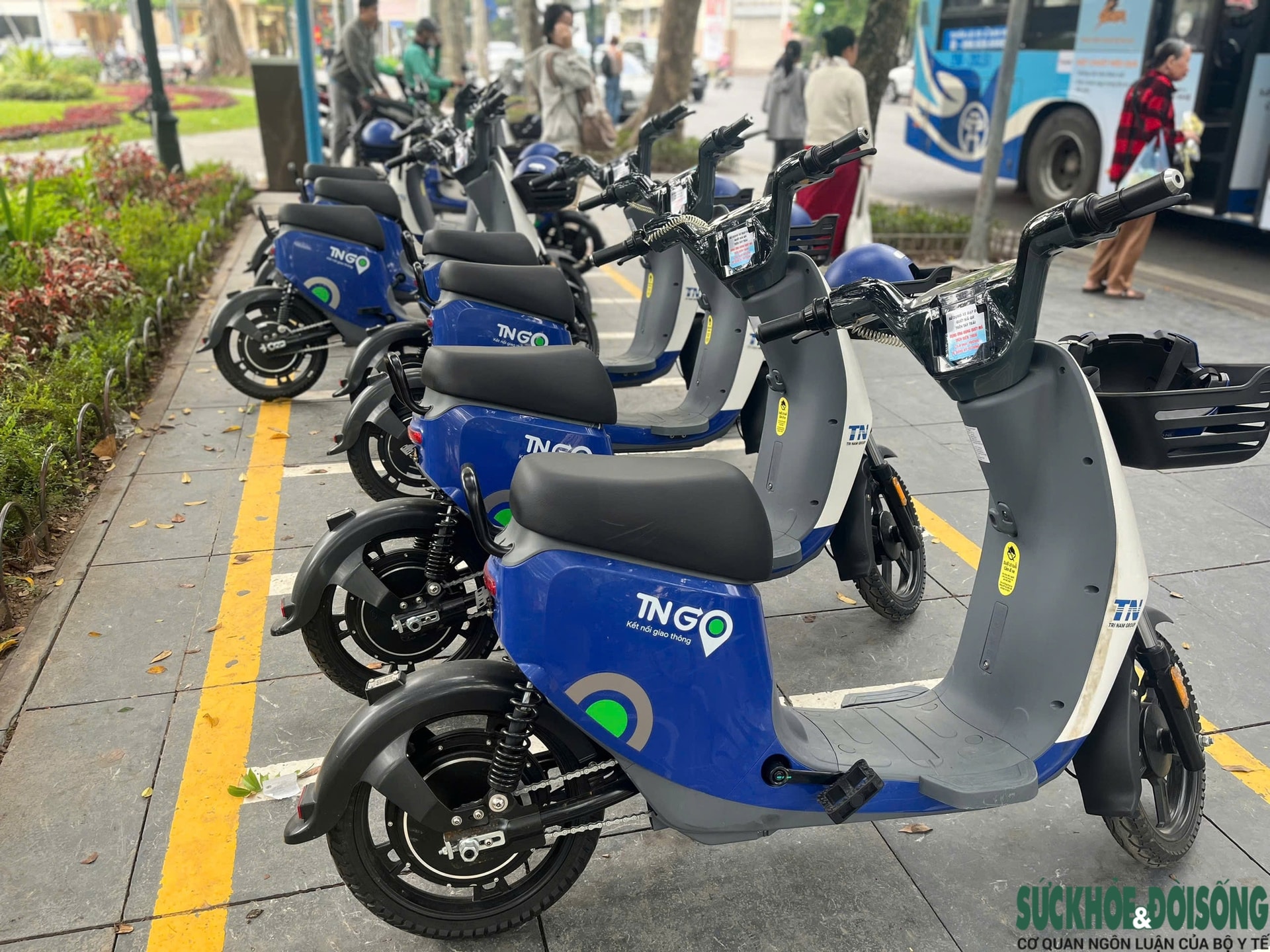 Hà Nội sử dụng xe đạp điện công cộng, thêm giải pháp giao thông thân thiện môi trường- Ảnh 3. Hà Nội sử dụng xe đạp điện công cộng, thêm giải pháp giao thông thân thiện môi trường- Ảnh 3.