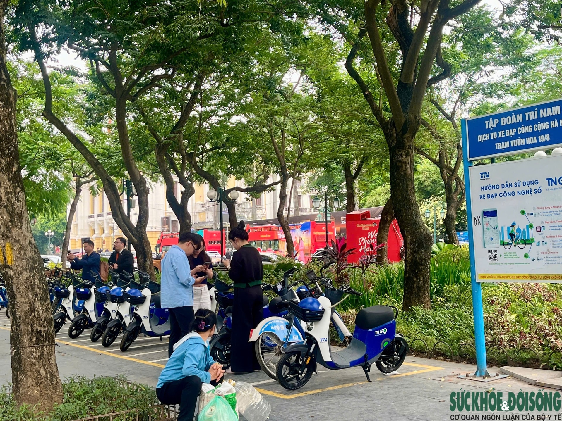 Hà Nội sử dụng xe đạp điện công cộng, thêm giải pháp giao thông thân thiện môi trường- Ảnh 6. Hà Nội sử dụng xe đạp điện công cộng, thêm giải pháp giao thông thân thiện môi trường- Ảnh 6.