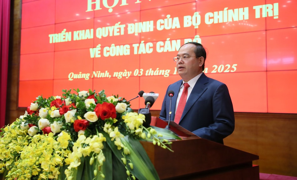 Ông Quản Minh Cường làm tân Bí thư Tỉnh ủy Quảng Ninh- Ảnh 2. Ông Quản Minh Cường làm tân Bí thư Tỉnh ủy Quảng Ninh- Ảnh 2.