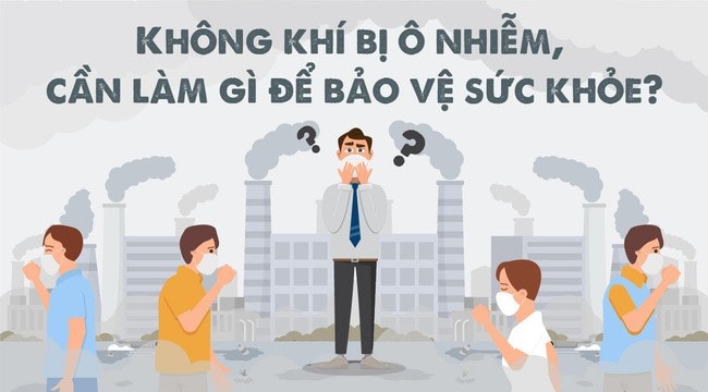 Bộ Y tế khuyến cáo phòng chống ảnh hưởng của ô nhiễm không khí đến sức khoẻ- Ảnh 1. Bộ Y tế khuyến cáo phòng chống ảnh hưởng của ô nhiễm không khí đến sức khoẻ- Ảnh 1.