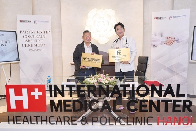 Phòng khám Đa khoa Quốc Tế H PLUS và Bệnh viện Đại học Y Hà Nội ký kết hợp tác chiến lược trong chuyên môn y tế- Ảnh 1. Phòng khám Đa khoa Quốc Tế H PLUS và Bệnh viện Đại học Y Hà Nội ký kết hợp tác chiến lược trong chuyên môn y tế- Ảnh 1.