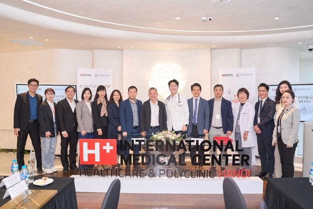 Phòng khám Đa khoa Quốc Tế H PLUS và Bệnh viện Đại học Y Hà Nội ký kết hợp tác chiến lược trong chuyên môn y tế- Ảnh 3. Phòng khám Đa khoa Quốc Tế H PLUS và Bệnh viện Đại học Y Hà Nội ký kết hợp tác chiến lược trong chuyên môn y tế- Ảnh 3.