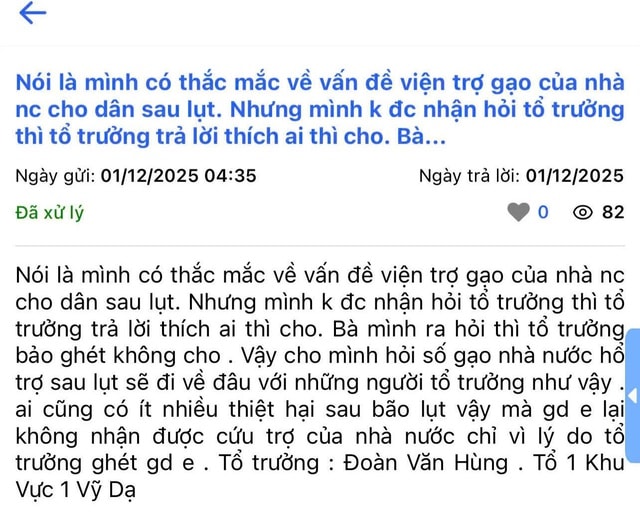 Làm rõ phản ánh tổ trưởng dân phố nói 'thích ai thì cho' khi phát quà cứu trợ- Ảnh 1.