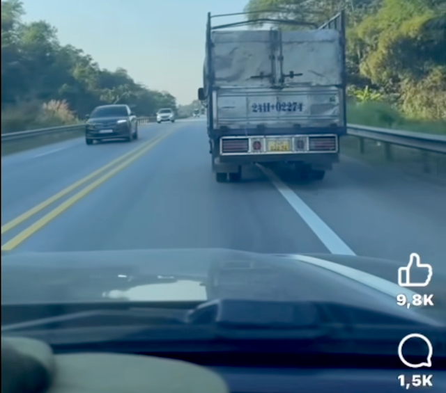 CSGT nói gì vụ xe tải bị nghi 'chim mồi' trên cao tốc Nội Bài - Lào Cai?- Ảnh 2.