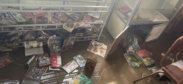 Giảm lưu lượng xả lũ, vùng hạ lưu ở Lâm Đồng bắt đầu tập trung khắc phục ngập lụt- Ảnh 2. Giảm lưu lượng xả lũ, vùng hạ lưu ở Lâm Đồng bắt đầu tập trung khắc phục ngập lụt- Ảnh 2.