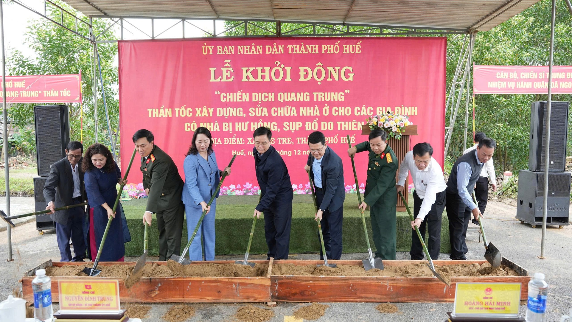 Huế triển khai 'Chiến dịch Quang Trung'- Ảnh 1. Huế triển khai 'Chiến dịch Quang Trung'- Ảnh 1.