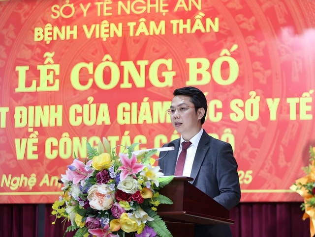 Bệnh viện Tâm thần Nghệ An có Giám đốc mới- Ảnh 3. Bệnh viện Tâm thần Nghệ An có Giám đốc mới- Ảnh 3.