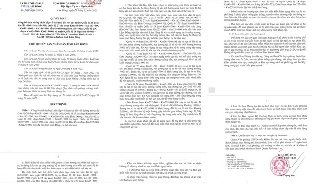 Lâm Đồng công bố tình huống khẩn cấp trên nhiều tuyến quốc lộ- Ảnh 1. Lâm Đồng công bố tình huống khẩn cấp trên nhiều tuyến quốc lộ- Ảnh 1.