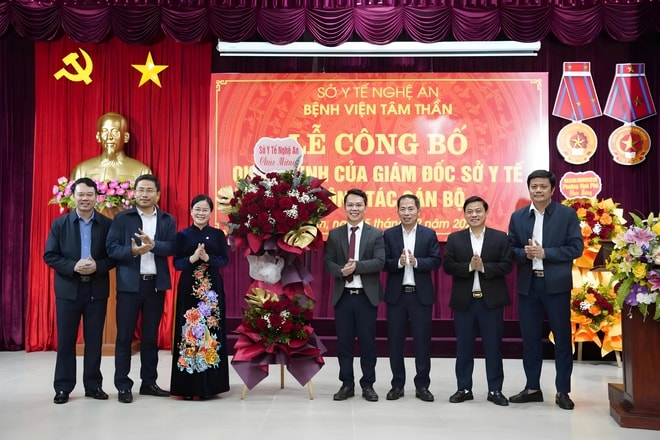 Bệnh viện Tâm thần Nghệ An có Giám đốc mới- Ảnh 4. Bệnh viện Tâm thần Nghệ An có Giám đốc mới- Ảnh 4.