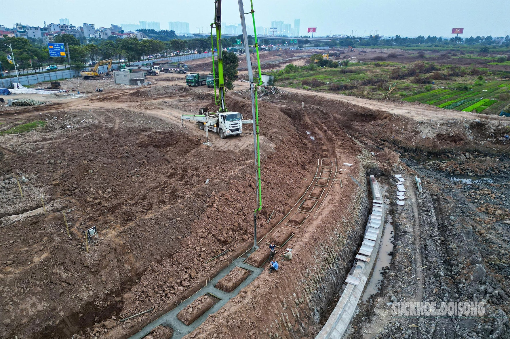 Hồ điều hòa hơn 30ha giữa Thủ đô bước vào giai đoạn thi công tăng tốc- Ảnh 7.