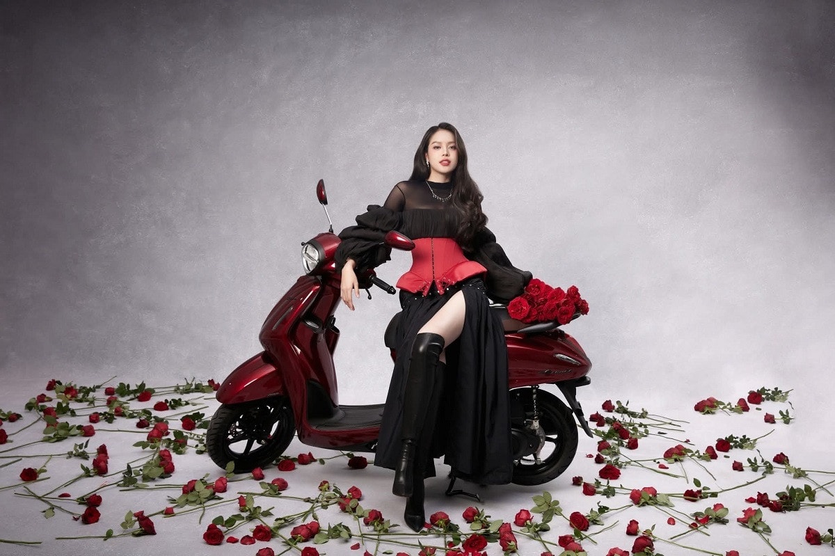 Yamaha Grande phiên bản đặc biệt màu mới 2025. (Ảnh: Yamaha)