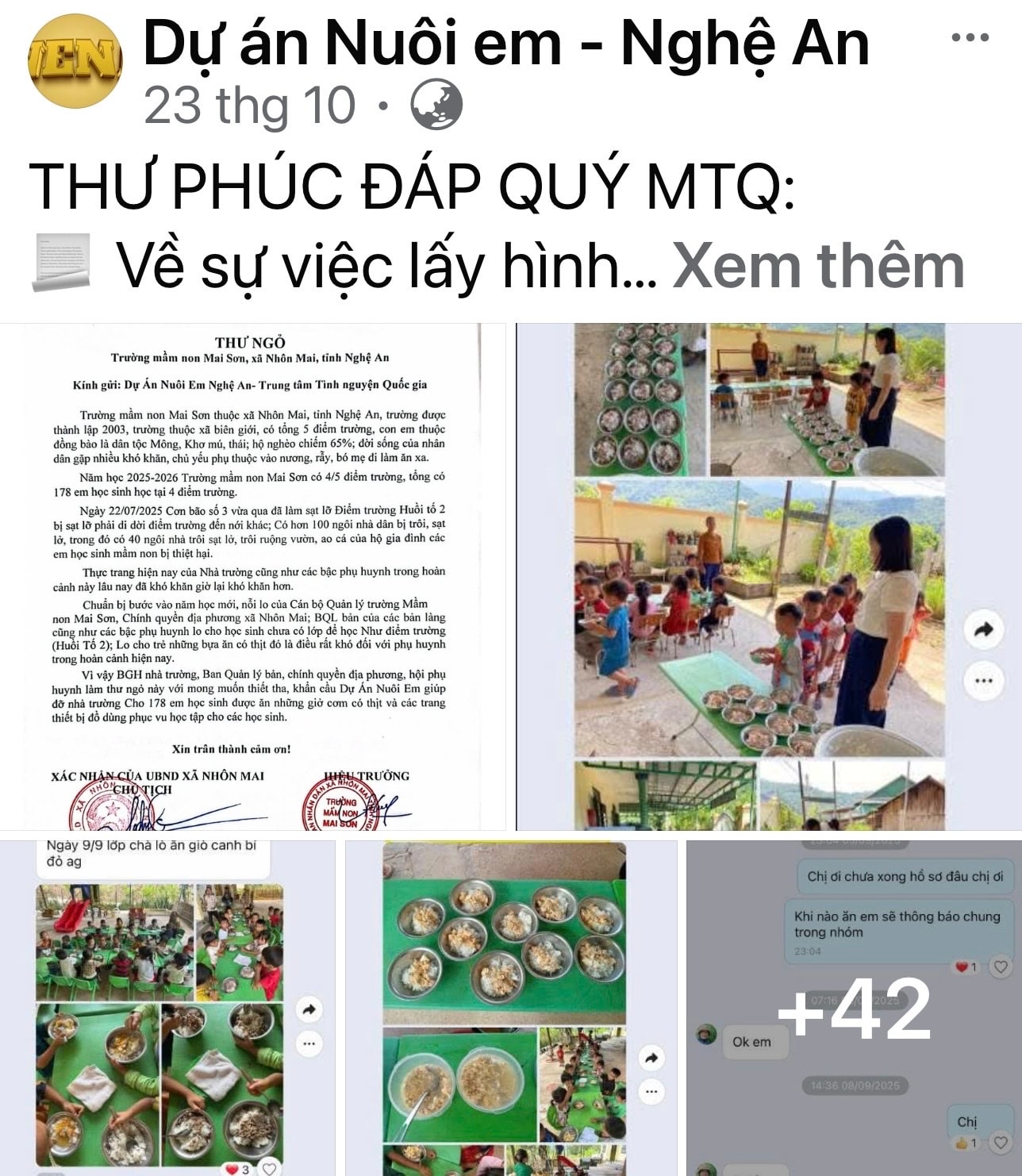 Nhiều trường học chưa nhận được kinh phí hỗ trợ bữa ăn từ dự án 'Nuôi em Nghệ An'- Ảnh 2. Nhiều trường học chưa nhận được kinh phí hỗ trợ bữa ăn từ dự án 'Nuôi em Nghệ An'- Ảnh 2.