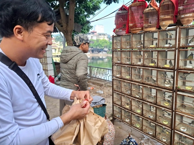 Chợ của người mê chim ở Hà Nội có gì lạ? - Ảnh 2. Chợ của người mê chim ở Hà Nội có gì lạ? - Ảnh 2.