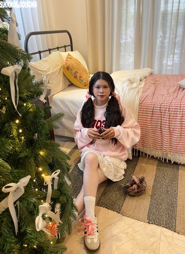 Thị trường mùa Noel giảm, nhiều hàng quán 'check-in' kích cầu- Ảnh 7.