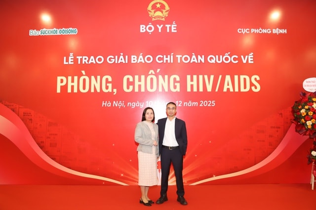 Đông đảo đại biểu dự Lễ tổng kết và trao giải 'Giải Báo chí phòng, chống HIV/AIDS'- Ảnh 5.