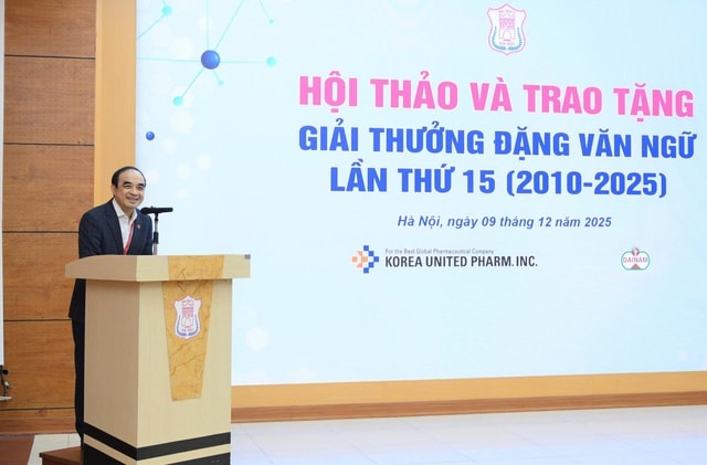 Đại học Y Hà Nội vinh danh các công trình xuất sắc tại Giải thưởng Đặng Văn Ngữ lần thứ 15- Ảnh 1. Đại học Y Hà Nội vinh danh các công trình xuất sắc tại Giải thưởng Đặng Văn Ngữ lần thứ 15- Ảnh 1.
