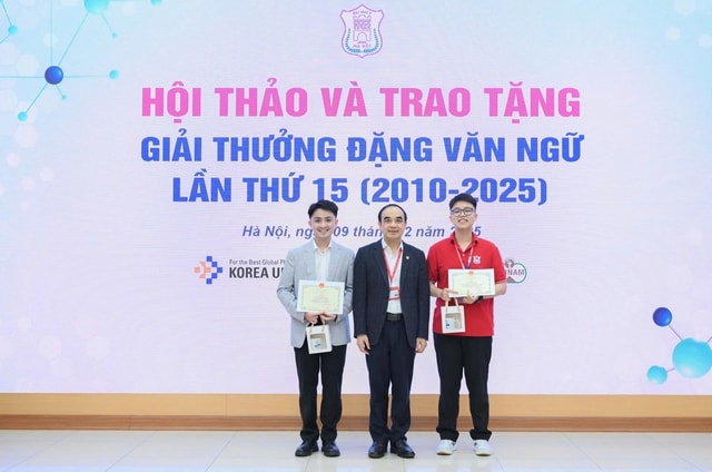 Đại học Y Hà Nội vinh danh các công trình xuất sắc tại Giải thưởng Đặng Văn Ngữ lần thứ 15- Ảnh 3. Đại học Y Hà Nội vinh danh các công trình xuất sắc tại Giải thưởng Đặng Văn Ngữ lần thứ 15- Ảnh 3.