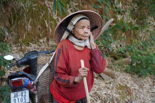 Cả bản chặt luồng, dựng cầu vượt sông lên rẫy- Ảnh 3.