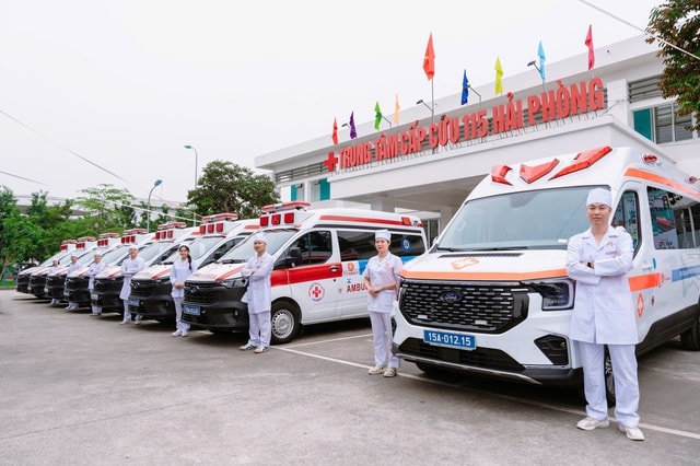 Vingroup hỗ trợ Hải Phòng chuẩn hóa hệ thống cấp cứu ngoại viện theo chuẩn quốc tế- Ảnh 1.