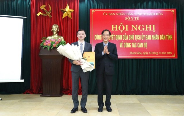 Bổ nhiệm Phó Giám đốc Sở Y tế Thanh Hóa- Ảnh 1.