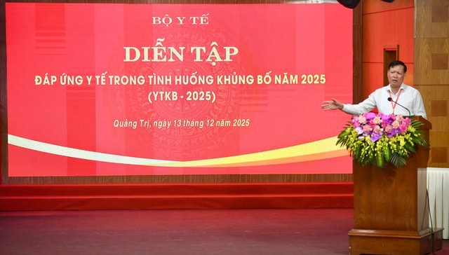 Bộ Y tế tổ chức diễn tập đáp ứng y tế trong tình huống khủng bố- Ảnh 2.