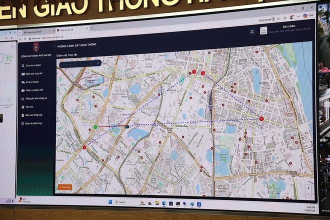 Hà Nội chính thức vận hành hệ thống camera AI và trung tâm điều khiển giao thông thông minh- Ảnh 6.
