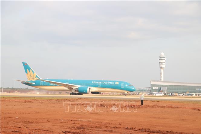 Chuyến bay kỹ thuật đầu tiên hạ cánh tại sân bay Long Thành- Ảnh 3. Chuyến bay kỹ thuật đầu tiên hạ cánh tại sân bay Long Thành- Ảnh 3.