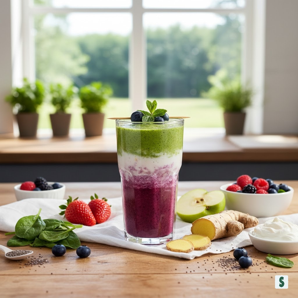 3 công thức sinh tố 'đốt' mỡ bạn có thể tự làm tại nhà- Ảnh 1. 3 công thức sinh tố 'đốt' mỡ bạn có thể tự làm tại nhà- Ảnh 1.