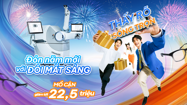 Tháng Tri ân: Khám chuyên sâu 0 đồng + ưu đãi mổ cận giảm đến 22,5 triệu tại DND- Ảnh 1. Tháng Tri ân: Khám chuyên sâu 0 đồng + ưu đãi mổ cận giảm đến 22,5 triệu tại DND- Ảnh 1.