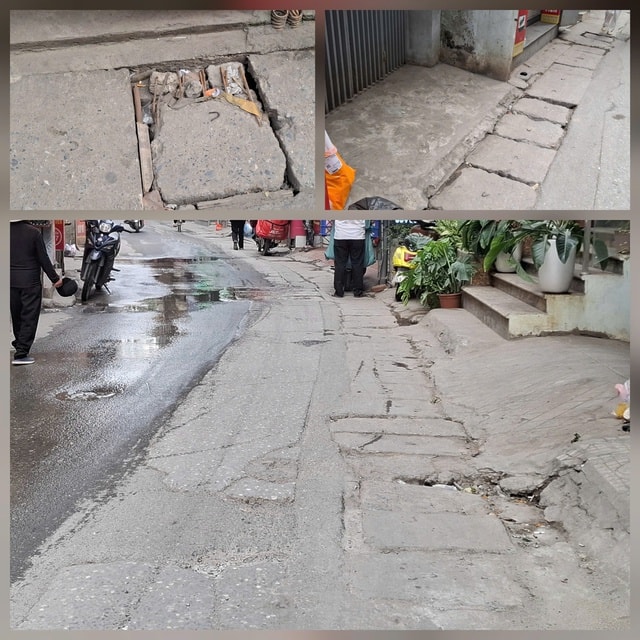 Người dân khốn khổ vì nước cống tràn lên mặt đường Triều Khúc- Ảnh 5.