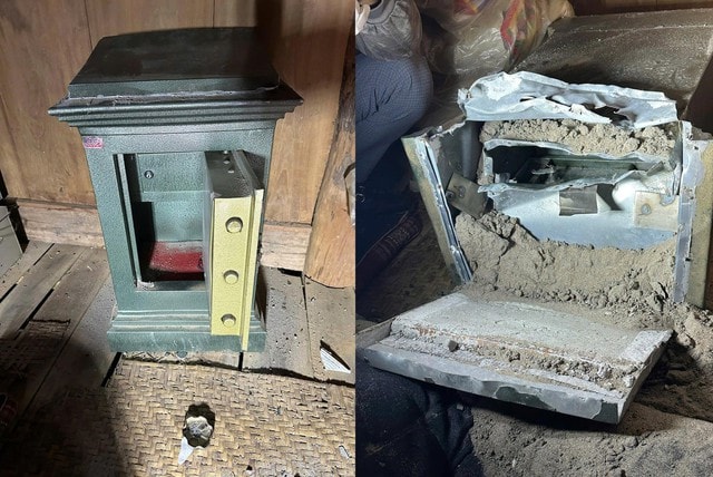 Đột nhập nhà người cùng bản, phá két sắt trộm tiền rồi đem giấu ở chuồng dê, cột nhà- Ảnh 1.